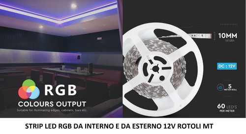 Striscia led 12v rgb rgbw - striscia, rgb,