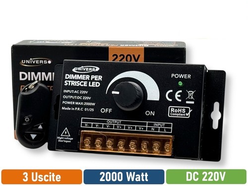 Controller per strip led 220v - controller,