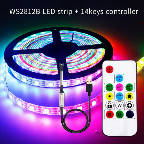 Ws2812b striscia led - ws2812b, tasti