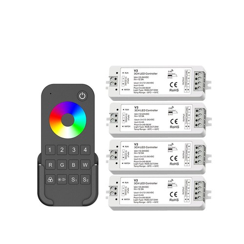 Controller led 3ch 12v - led,
