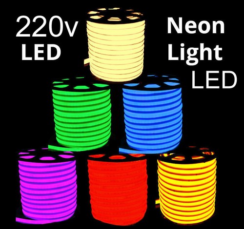 Striscia led 220v neon flex - striscia,