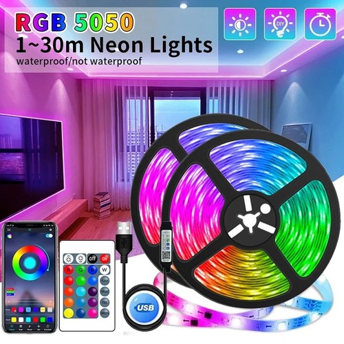 Striscia led luci - 1-30m, usb