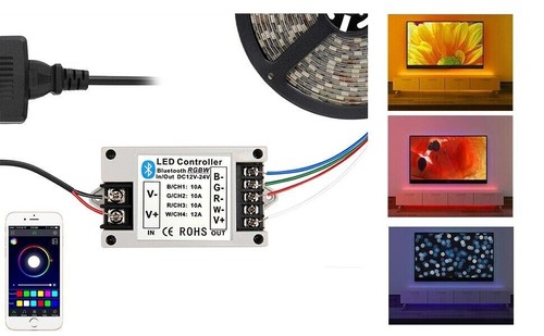 Controller bluetooth rgb rgbw - controller,
