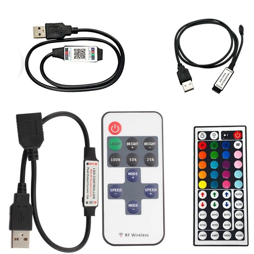Controller usb led rgb per - per, 5v