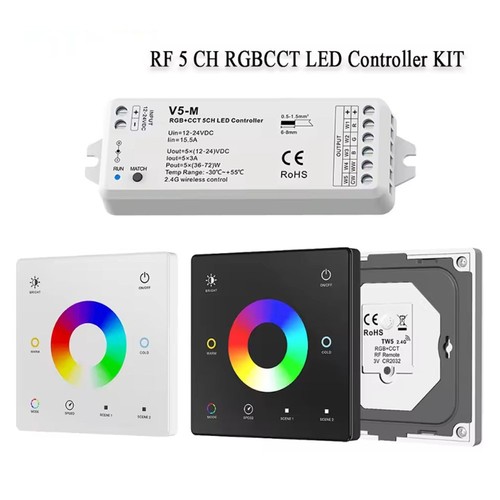 Controller led 5ch rf - led,