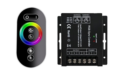 Telecomando touch led rgb - led,